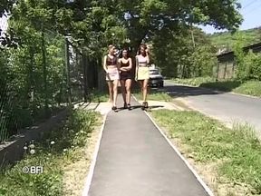 Fitness girls have sex.