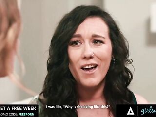 GIRLSWAY - MILF Charlie Forde Reveals She Likes Sinn Sage & Turns Neighbor Rivalry Into Romantic Sex