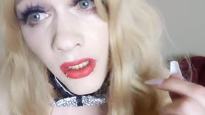 Teddy Tran’s Red Lipstick JOI gets her cumming hard