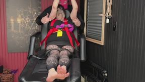 Harmony’s Armpits Don’t Even Last 4 Minutes with Tommy ToeTickler