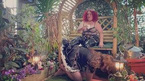 Lola Layla the Maid serves Mistress Her tea