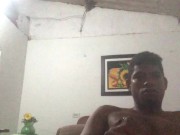 Quede solo en casa y toca hacerse una deliciosa paja 💦