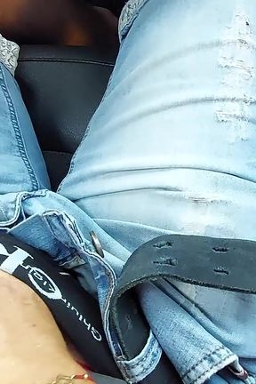 Mature Stepmom Teasing Her Stepson in Public and Playing with His Cock. Part 2
