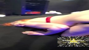 Curvy blonde Ayla Harper gets a sloppy BBC POV head and doggy pounded