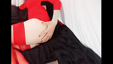 Atrevida Linda y Femenina TS Caliente Penetrando su Ano Vagina #62 - Desesperada y caliente mariquita - Penetracion anal Fantasia de enorme pene - Inocente culito caliente - jovencita caliente