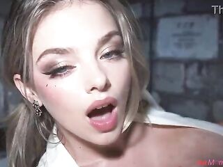 Sexy dentist mama treated my knob with her taut holes.[AI]