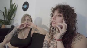 Massage Therapy Ends up with Lesbian Passionate Sex!