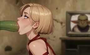 Moonripple Lake: Hot Blondie In The Glory Hole
