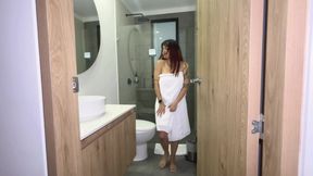 Extreme Triple Squirt 2.0: Massive Bathroom Gushing &amp; Wet Pussy