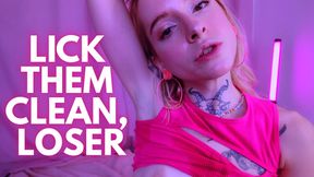 LICK THEM CLEAN, LOSER