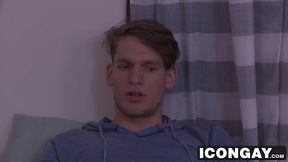 Sexy Zack Grayson and Justin Dean banging hard at night