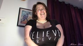 Braless Sheer Black Dress Slut