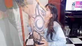 Pizza Boy Grabs Destroys That Fat Trans Ass Gushing Cum