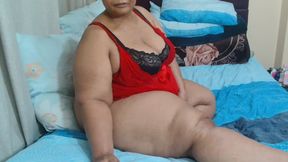 Ebony SSBBW MILF Pussyplay & Ass Worship