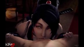 「SUCCulent Shrine Maiden」by pockYin [Ninja Gaiden/DOA SFM Porn]