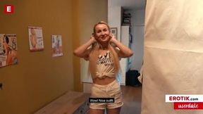 Unexpected Encounter with Stunning Tania Swank - POV Casting Adventure!