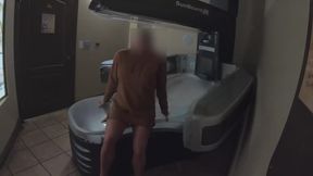 Tanning Bed Breath hold and Orgasm