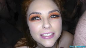 Ginger Girls Enjoy Another Bukkake_1