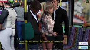 Alice in Wonderland by Slow Games - Sharing My Wife on the Bus, Sex Party with the Inversors 12