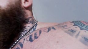 Sexy  Tatoo College Guy Showing Off Cock to Camera
