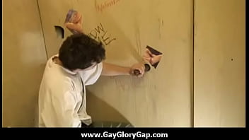 Gay hardcore gloryhole sex porn and nasty gay handjobs 28