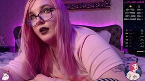 goth slut yukionna fucks on stream