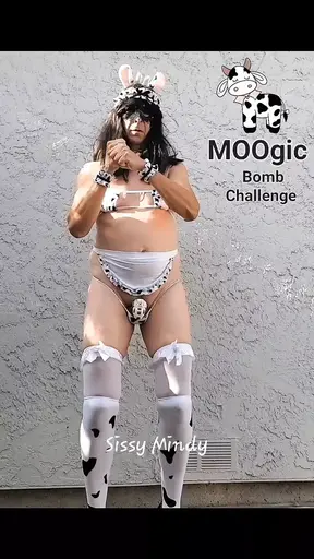 Sissy Magic Bomb Chastity Cage Challenge