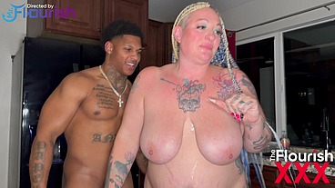 Livie Blainn and Bossmane Dre at 2am In Kitchen