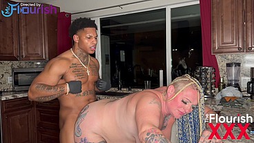 Livie Blainn and Bossmane Dre at 2am In Kitchen