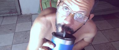 Masturbating in Tea Time