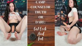 Camp Counselor Truth or Dare: Girl Cock and Feet