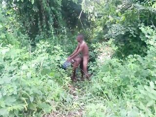 We went to the bush for quick doggy