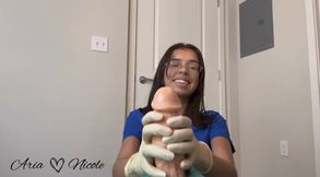 Nurse Drapes and Strokes Your Cock 1080p