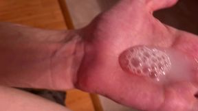 i suck my dick and cum in my mouth