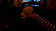 Femboy cums in his Nike sock