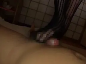 Beautiful Asian babe Ayane Suzukawa in handjob session