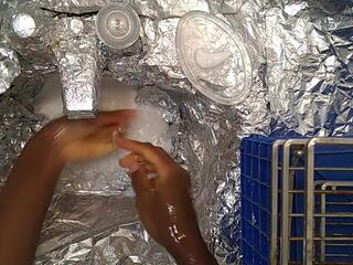 Cleans Hands Free of and .