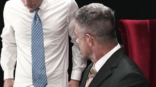 Monster-cock Monk - Disciplining Student with Big Dick in Classroom