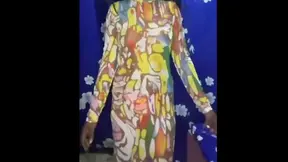 Young African Lady gets naked and pleased