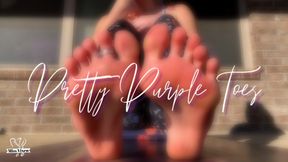 Pretty Purple Toes