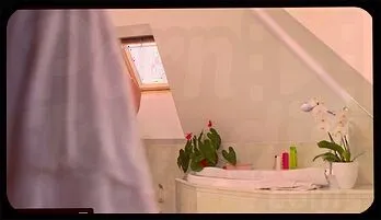 Intense Bathroom Encounter with May and Her Boyfriend's Stepdad