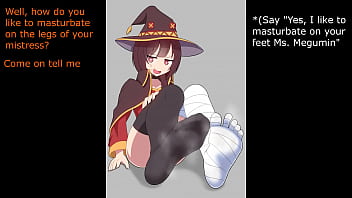 Megumin joi cei feet