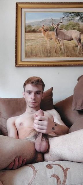 Gaybro masterbating alone.