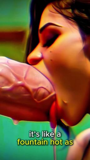(4K) AI 3D Animated Porn - Latina Baddie Worships Big White Cock (Interracial ASMR) - AI Visuals X   Clip 2