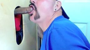 Gloryhole Lunch Time Feeding By 2 Guys - GloryholeHookups