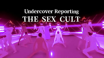 Japanese 3D Hentai: Threesome Cult Practice