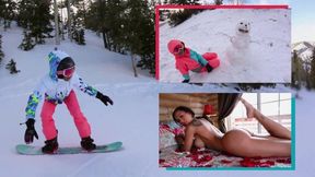 Does Amia Miley Wanna Build A Snowmannnnn? Yes. And She Wants To Bounce Her Big Ass On Co