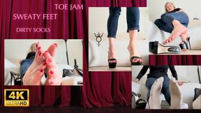 EmpressBellaSadic Teases with Sweaty Feet and Long Nails Feet Female Domination Long Toes