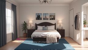 Remote Controlled Redhead Extreme Deepthroat & Gagging Training While Boyfriend Is Home - Mila Ai - by Addont