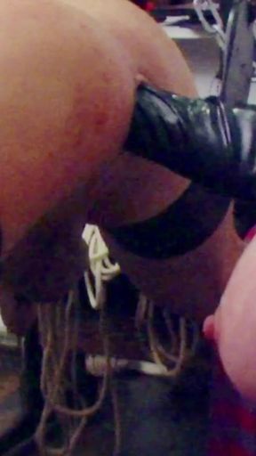 Spectacular moment from &quot;MrsPigHole Slow Fisting of PigHole in sling with happy milked ending&quot;